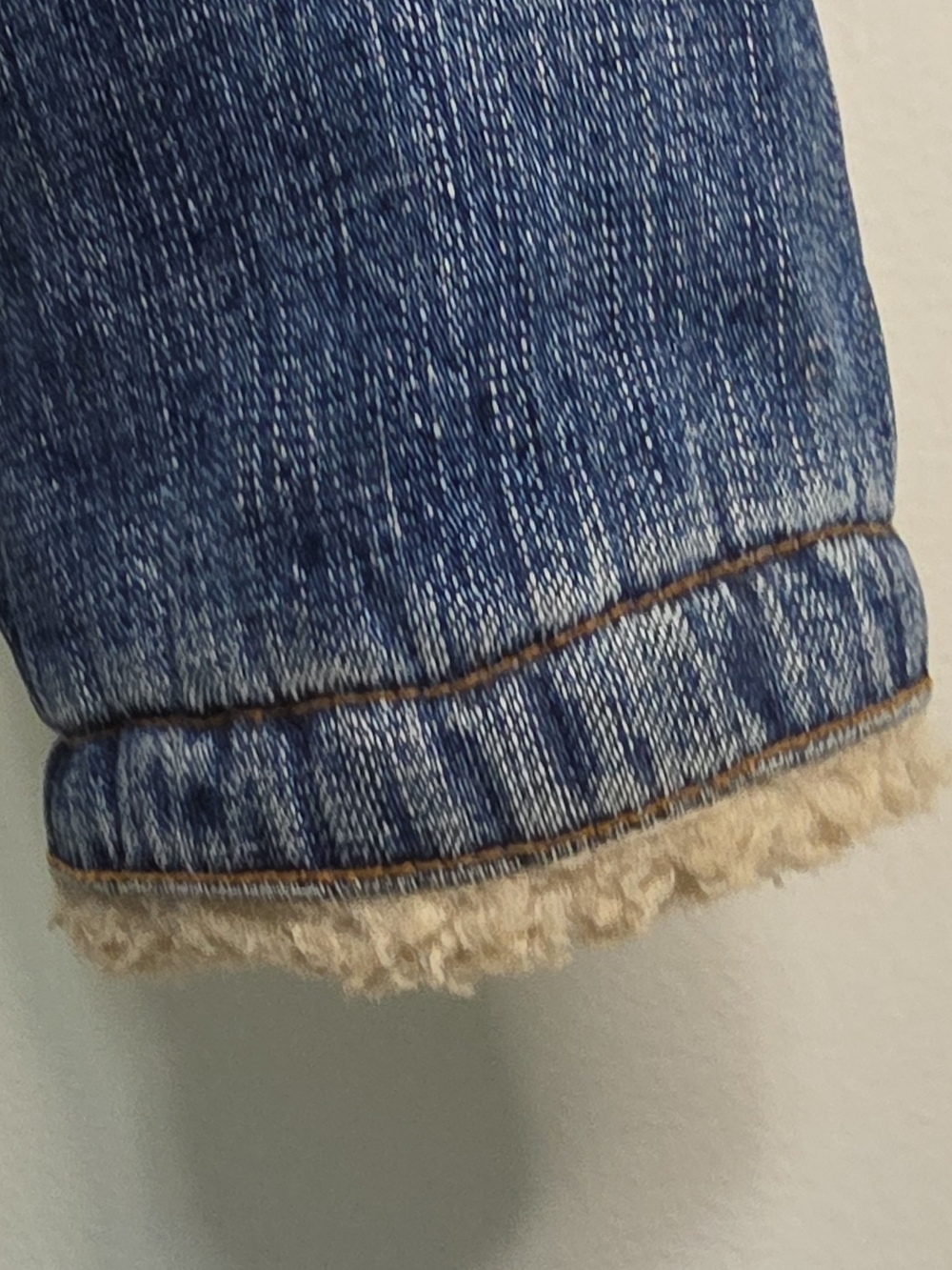 Wrangler Women's Sherpa Lined Jean Jacket Western Size M - Picture 5 of 9